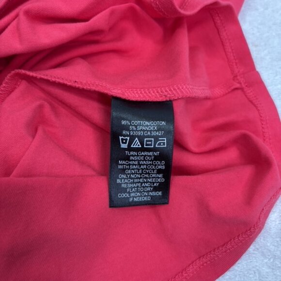 NIC + ZOE Women's Scoop Neck Tank Top Watermelon Cotton Spandex Medium NWT - Picture 5 of 6